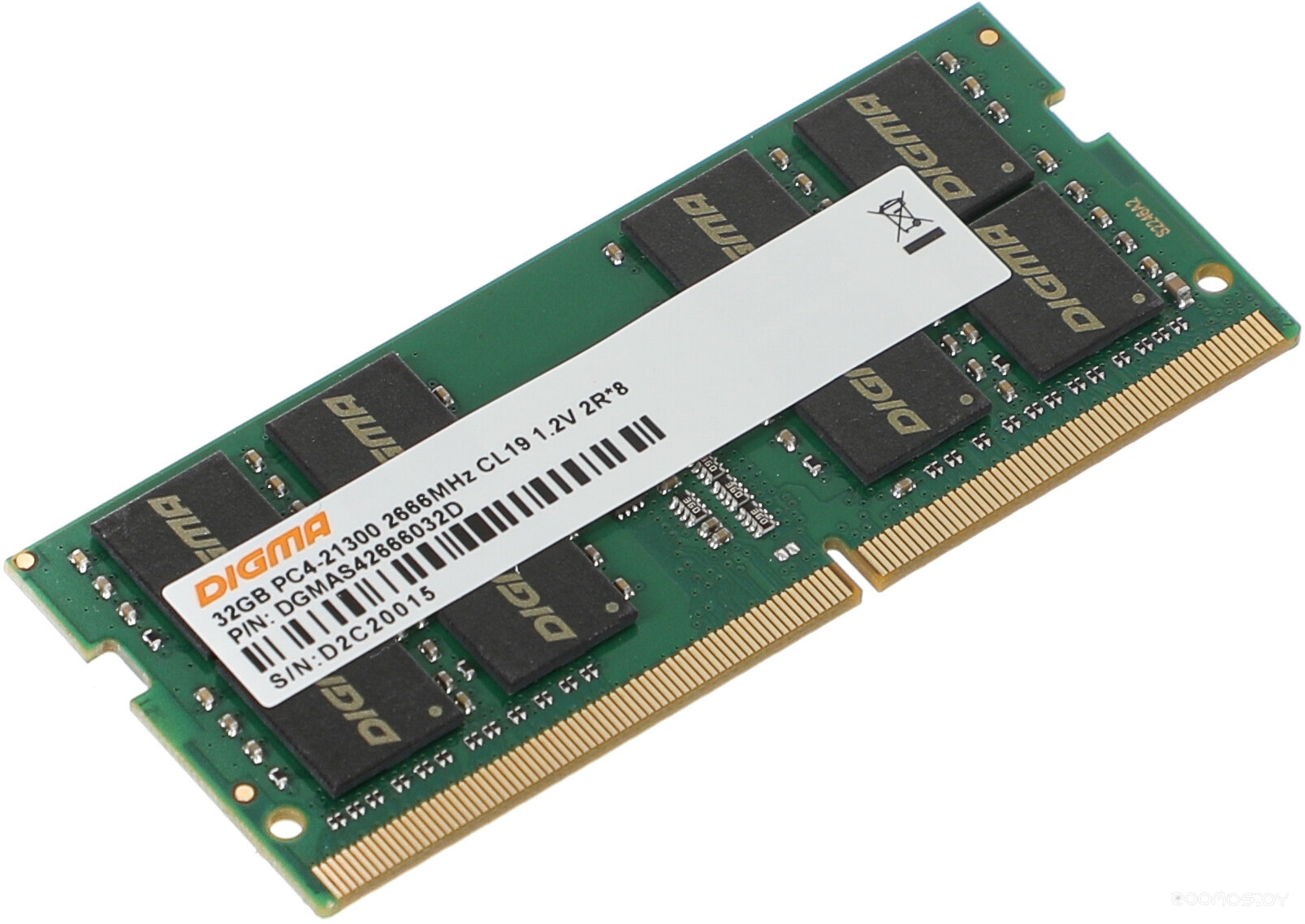32ГБ DDR4 SODIMM 2666 МГц DGMAS42666032D