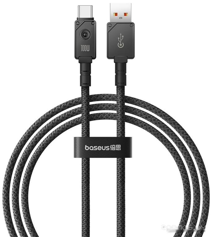 Unbreakable Series USB Type-A - USB Type-C (1 м, черный)