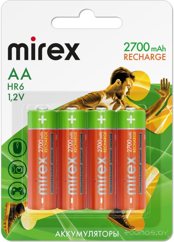 AA 2700mAh 1 шт 23702-HR6-27-E4