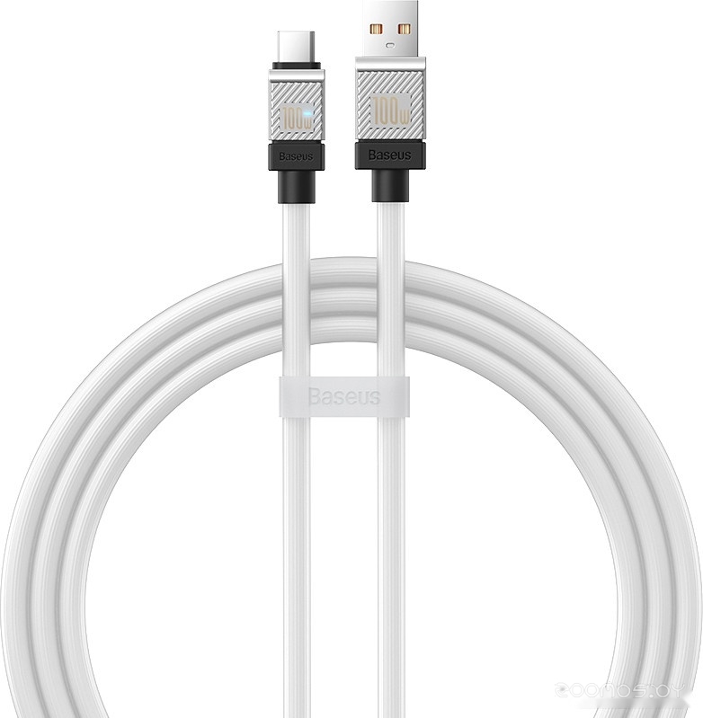 CoolPlay Series Fast Charging Data Cable 100W USB Type-A - USB Type-C (1 м, белый)