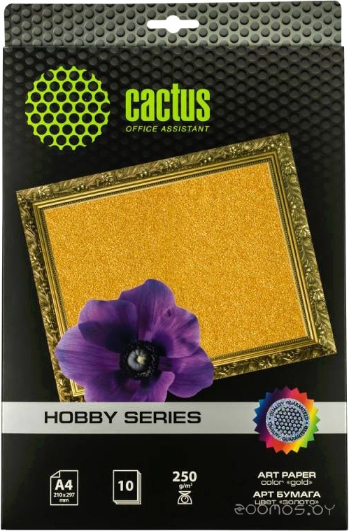 золото A4 250 г/кв.м. 10 листов [CS-DA425010G]