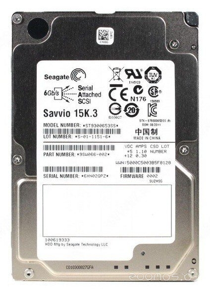 Savvio 15K.3 300GB (ST9300653SS)