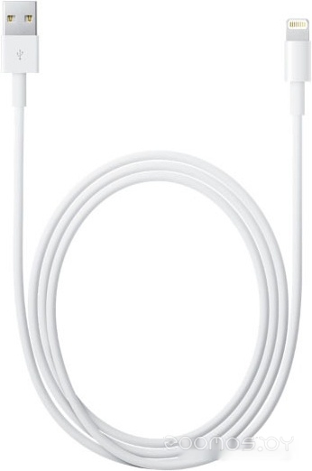 USB 2.0 Type-A - Lightning (1 м, белый)