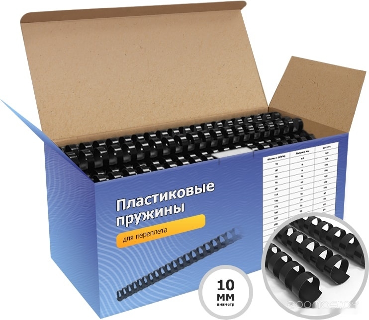 BCA4-10B 10 мм 100 шт (черный)