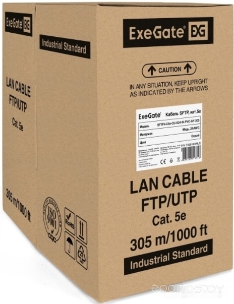 SFTP4-C5e-CU-S24-IN-PVC-GY-305 SFTP