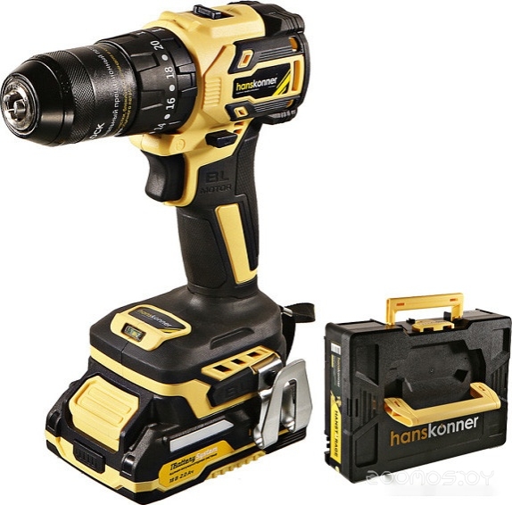 HCD2065BLIC (с 2-мя АКБ, кейс)