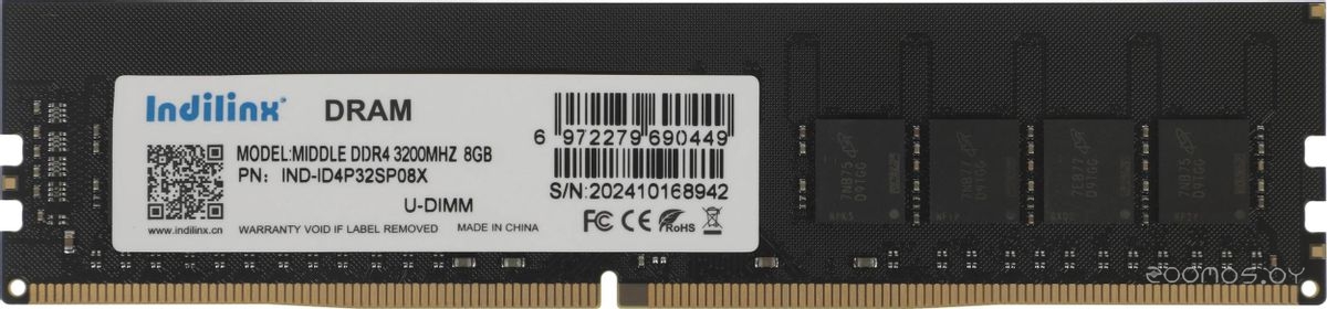 8ГБ DDR4 3200 МГц IND-ID4P32SP08X