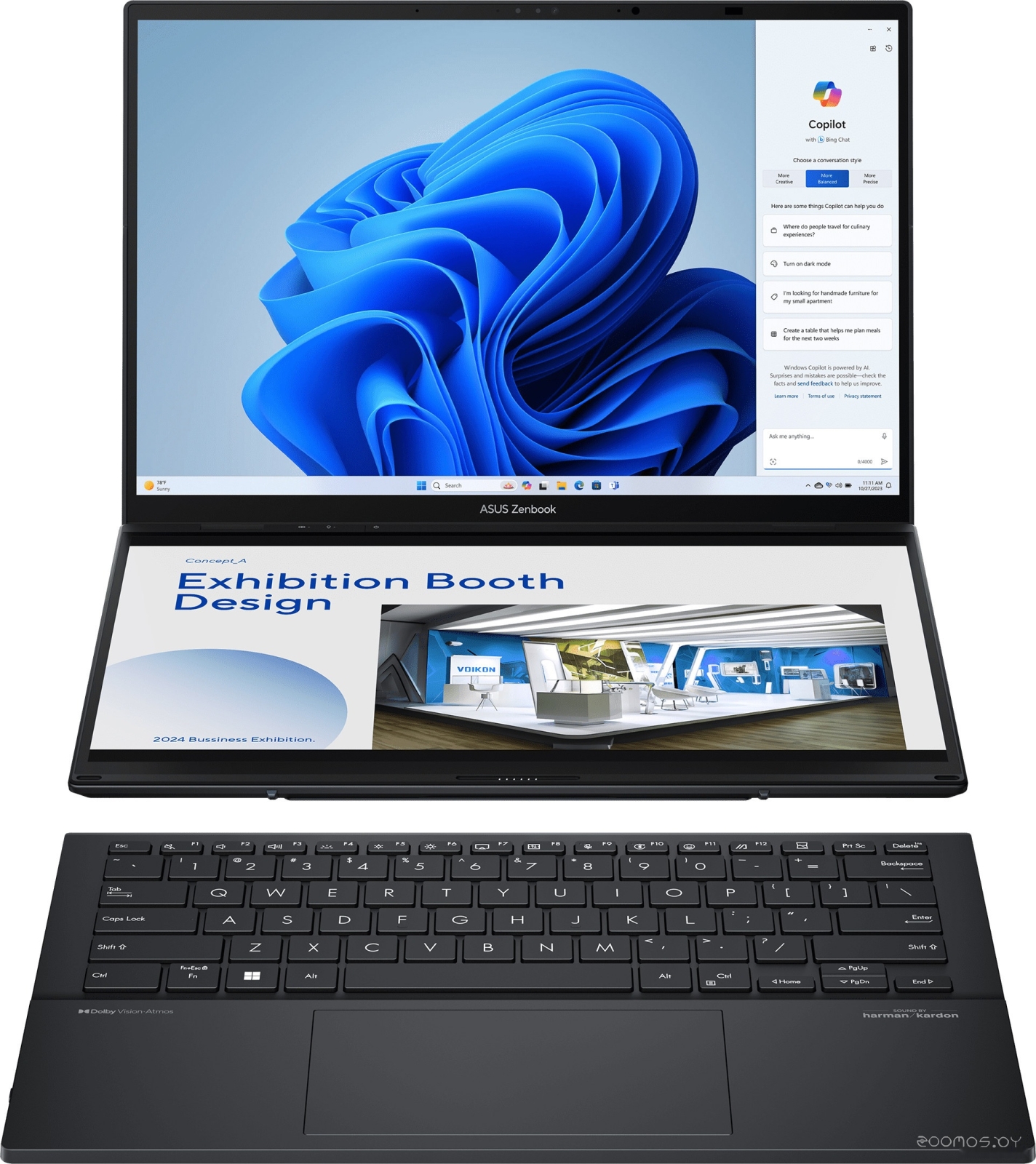 Zenbook Pro 14 Duo UX8406MA-QL056W