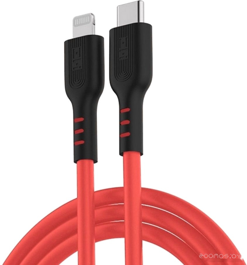 GL870 USB Type-C - Lightning (1 м, красный)
