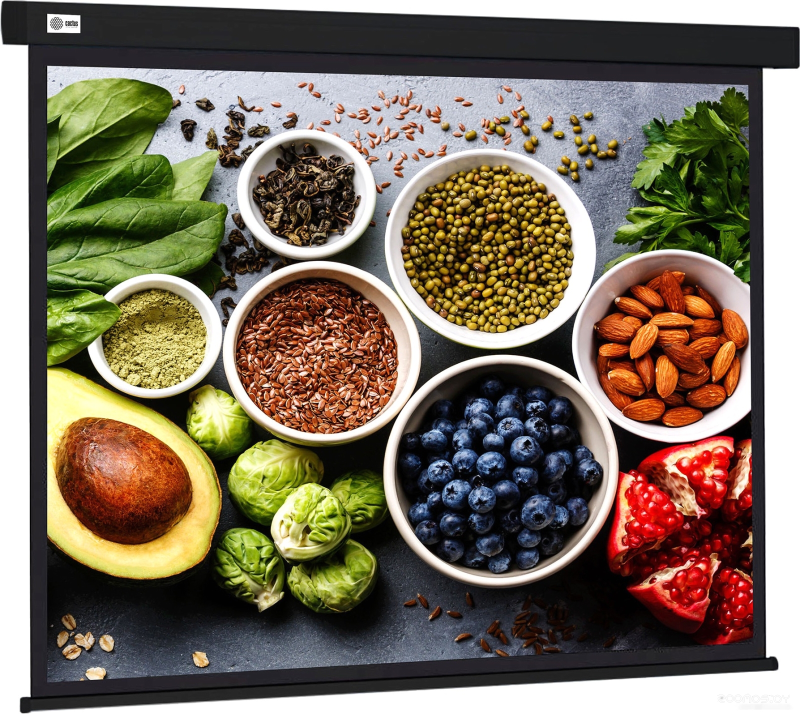 Wallscreen 187x332 CS-PSW-187X332-BK