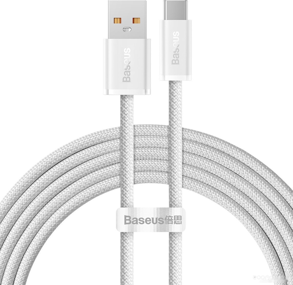 Dynamic Series Fast Charging Data Cable 100W USB Type-A - USB Type-C (2 м, белый)