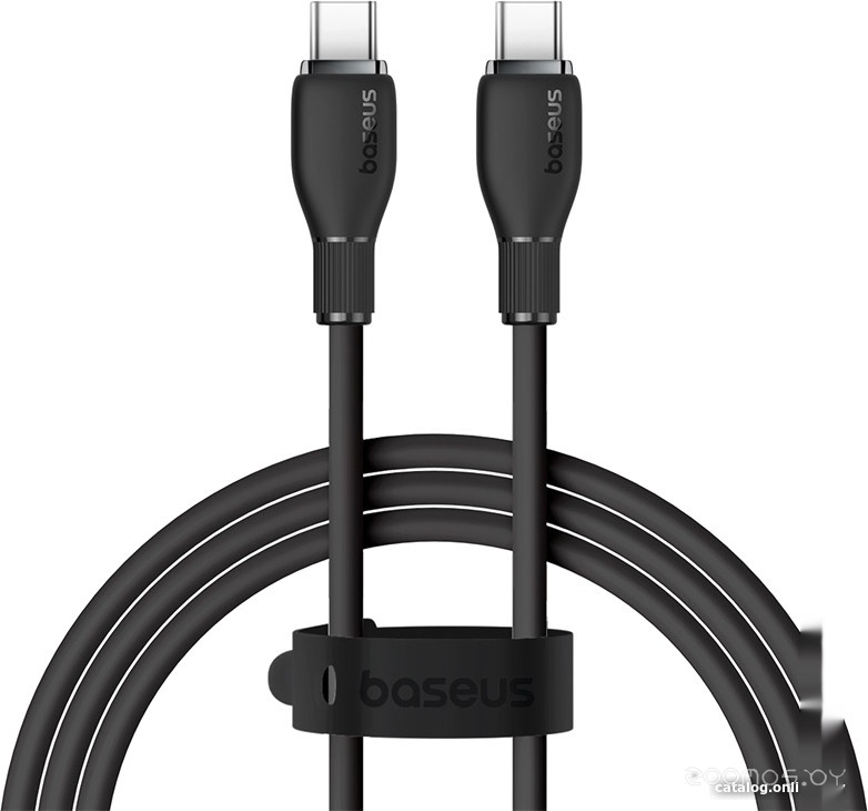 Pudding Series Fast Charging Cable 100W USB Type-C - USB Type-C (1.2 м, черный)