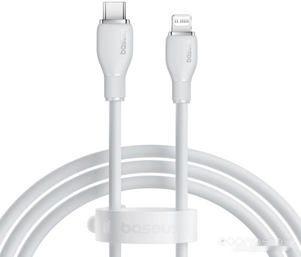 Pudding Series Fast Charging USB Type-C - Lightning (2 м, белый)
