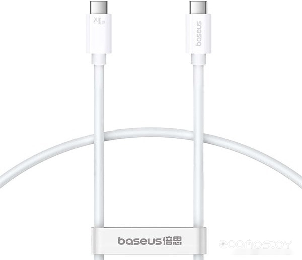 Superior Series 2 USB4 Full-Function Fast Charging Cable 240W USB Type-C - USB Type-C (1 м, белый)