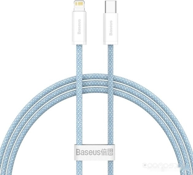 Lightning - USB Type-C CALD000103 (2 м, голубой)