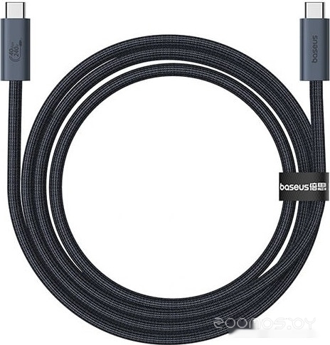 Flash Series 2 USB4 Full Featured Data Cable 240W USB Type-C - USB Type-C (1 м, черный)