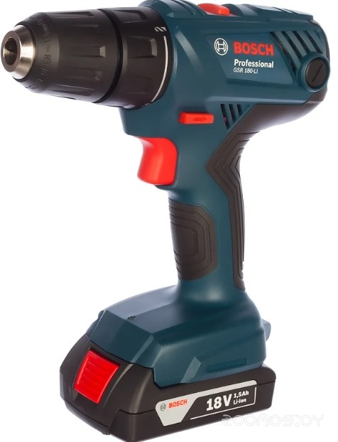 GSR 180-LI Professional 06019F8109 (с 2-мя АКБ, кейс)