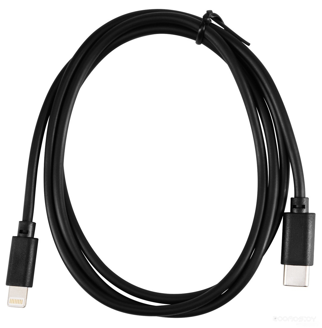 USB Type-C Lightning PD18W (1 м, черный)