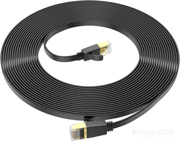 US07 RJ45 - RJ45 (10 м, черный)