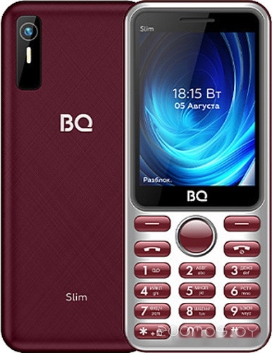 BQ-2833 Slim (бордовый)