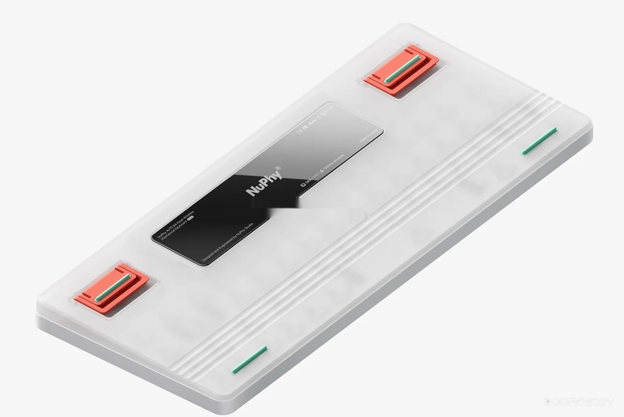 Air75 V2 Ionic White (NuPhy Low Profile Wisteria)