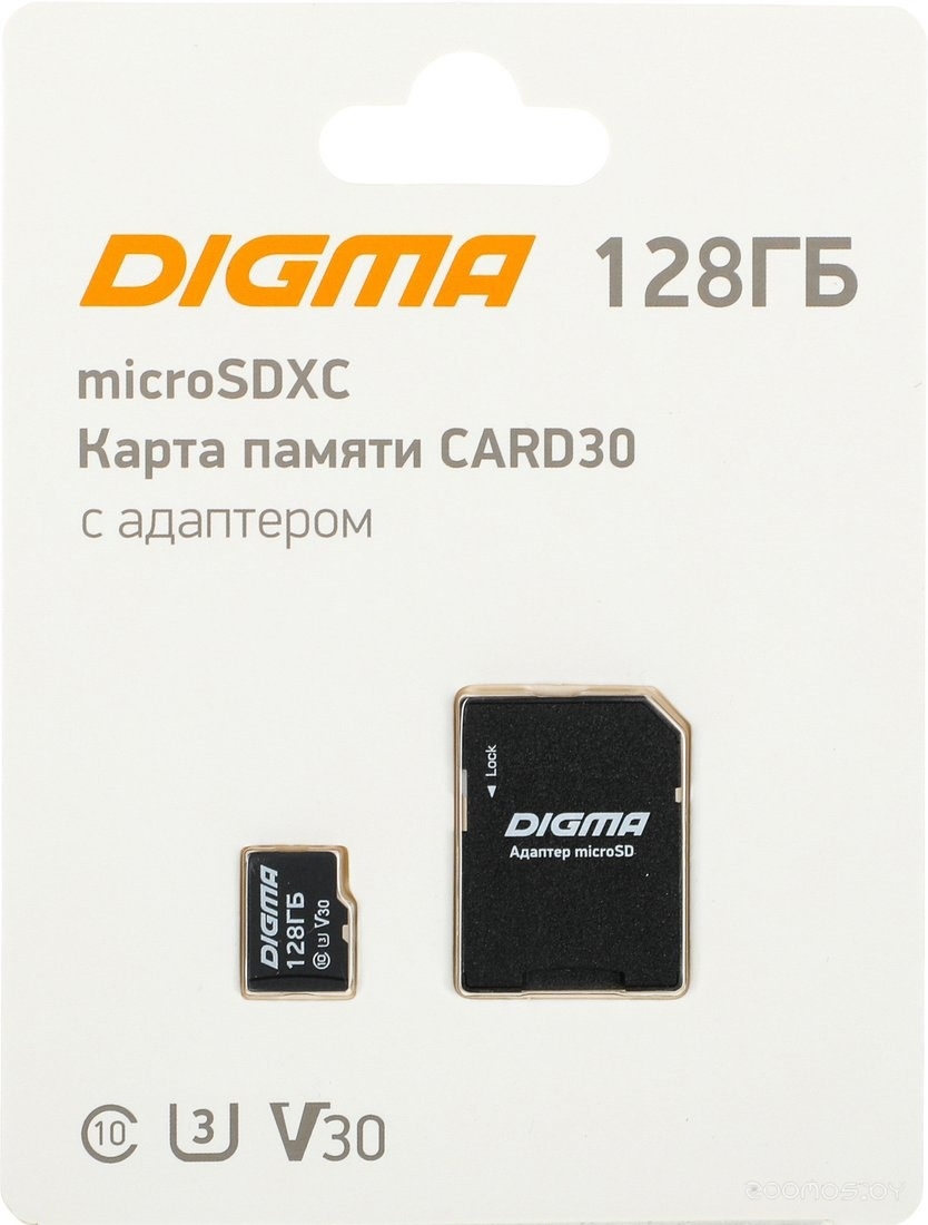 MicroSDXC Class 10 Card30 DGFCA128A03