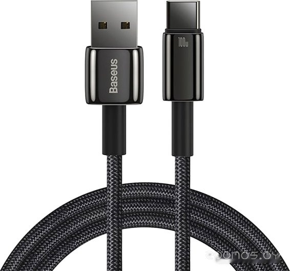 Tungsten Gold USB Type-A - USB Type-C (1 м, черный)