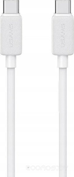 US-SJ696 USB Type-C - USB Type-C (2 м, белый)