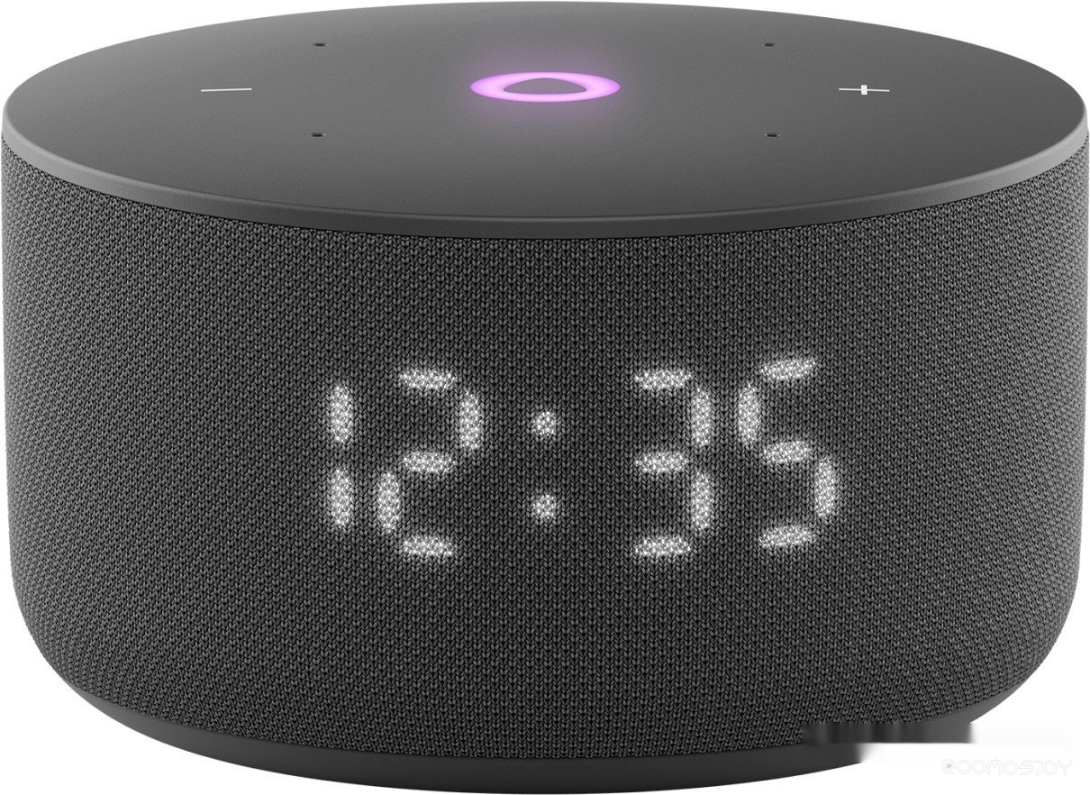 Станция Мини 3 с часами (черный)