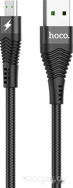 U53 4A Flash USB Type-A - MicroUSB (1.2 м, черный)