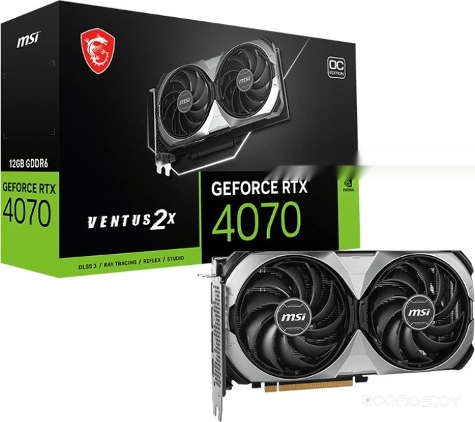 GeForce RTX 4070 Ventus 2X E1 12G OC