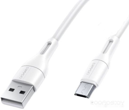 USB Type-A - MicroUSB US-SJ502 (1 м, белый)