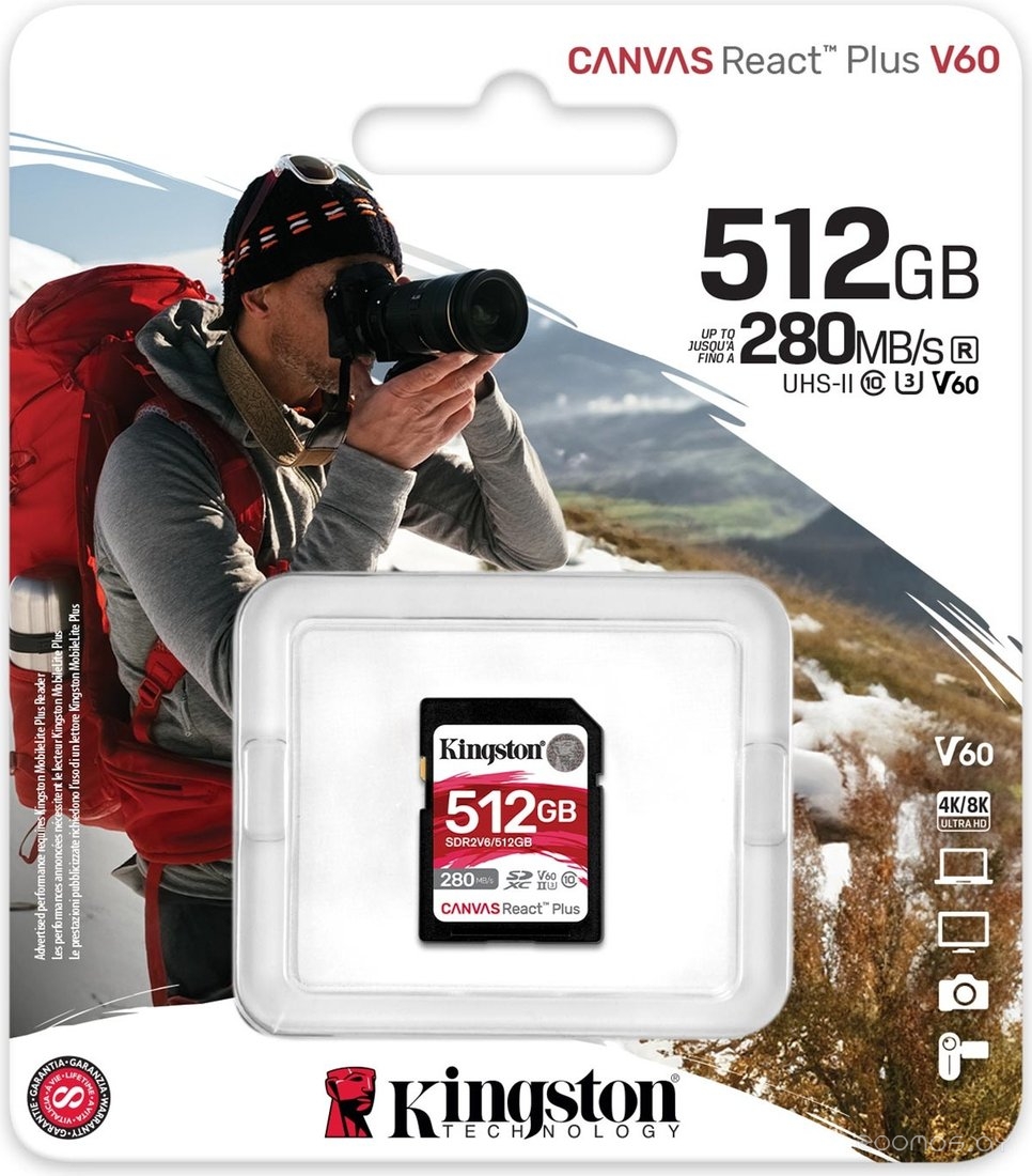 Canvas React Plus V60 SDXC 512GB