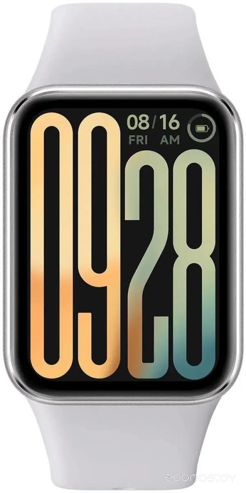 Smart Band 9 Pro M2401B1 (серебристый, с белым силиконовым ремешком, международная версия)