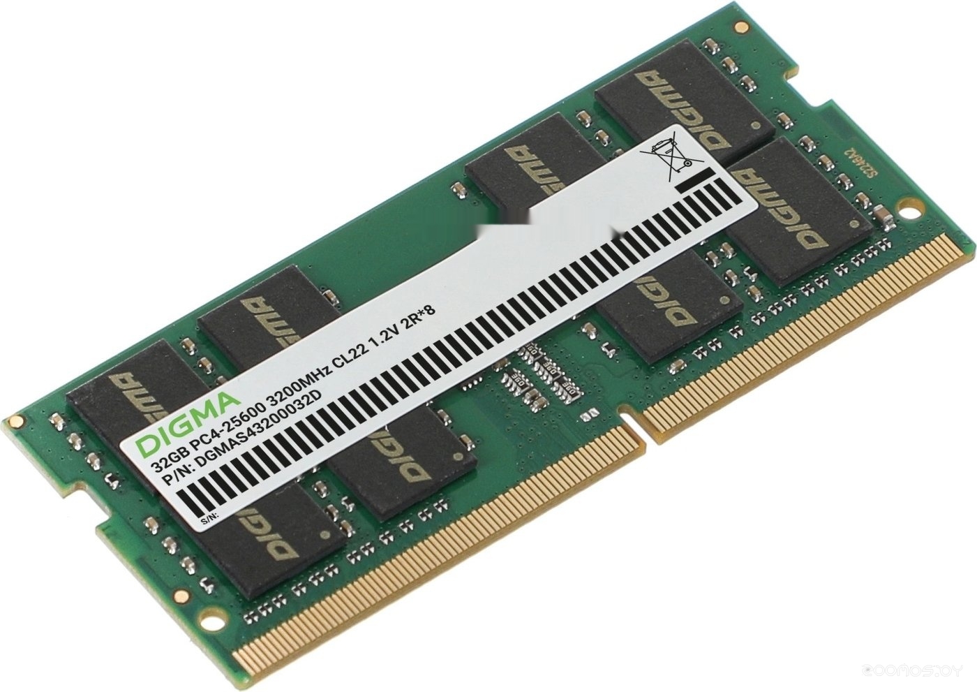 32ГБ DDR4 SODIMM 3200 МГц DGMAS43200032D