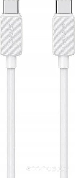 US-SJ691 USB Type-C - USB Type-C (1 м, белый)