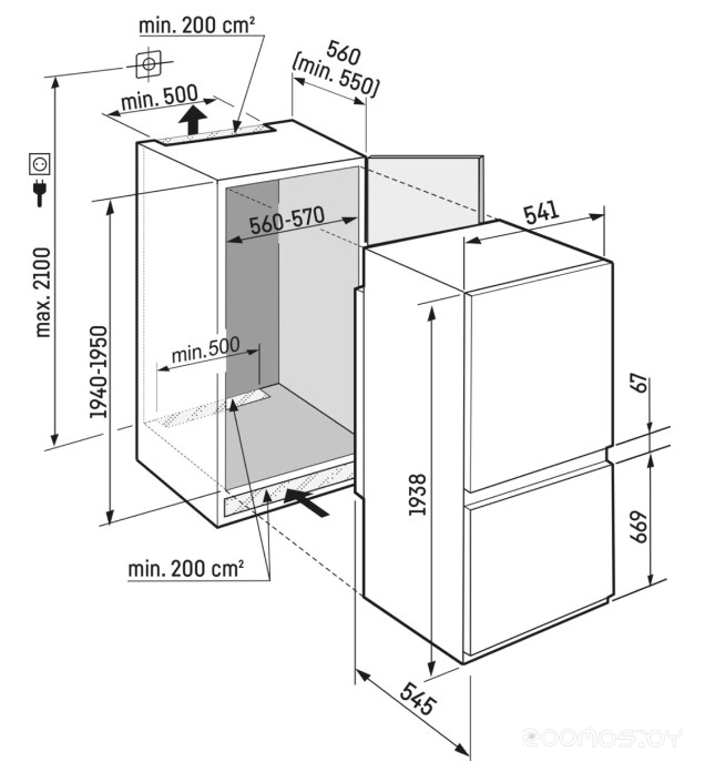 ICBNSd 5623 Plus BioFresh NoFrost
