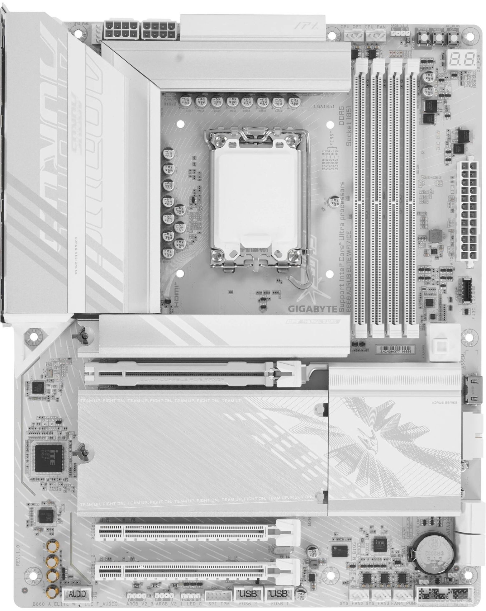 B860 Aorus Elite WiFi7 Ice