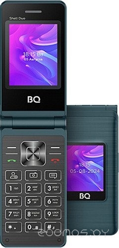 BQ-2412 Shell Duo (бирюзовый)