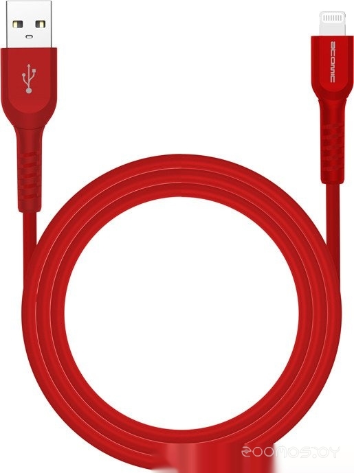 Flexstick Robust 30.322 USB Type-A - Lightning (1.5 м, красный)