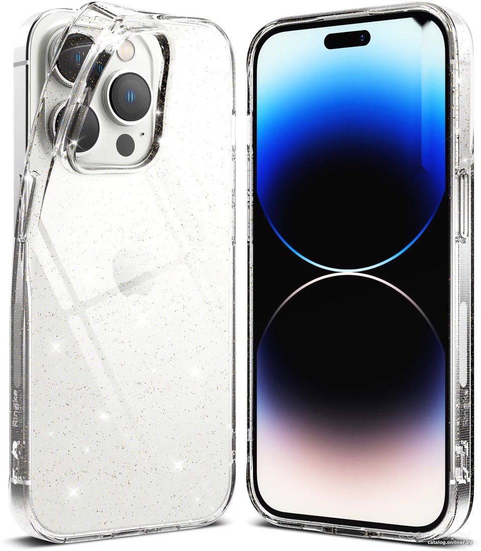 Air iPhone 14 Pro Max Glitter Clear