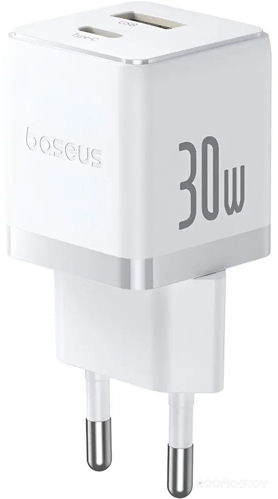 Palm Fast Charger C+U 30W EU P1011160A213-00 (белый)
