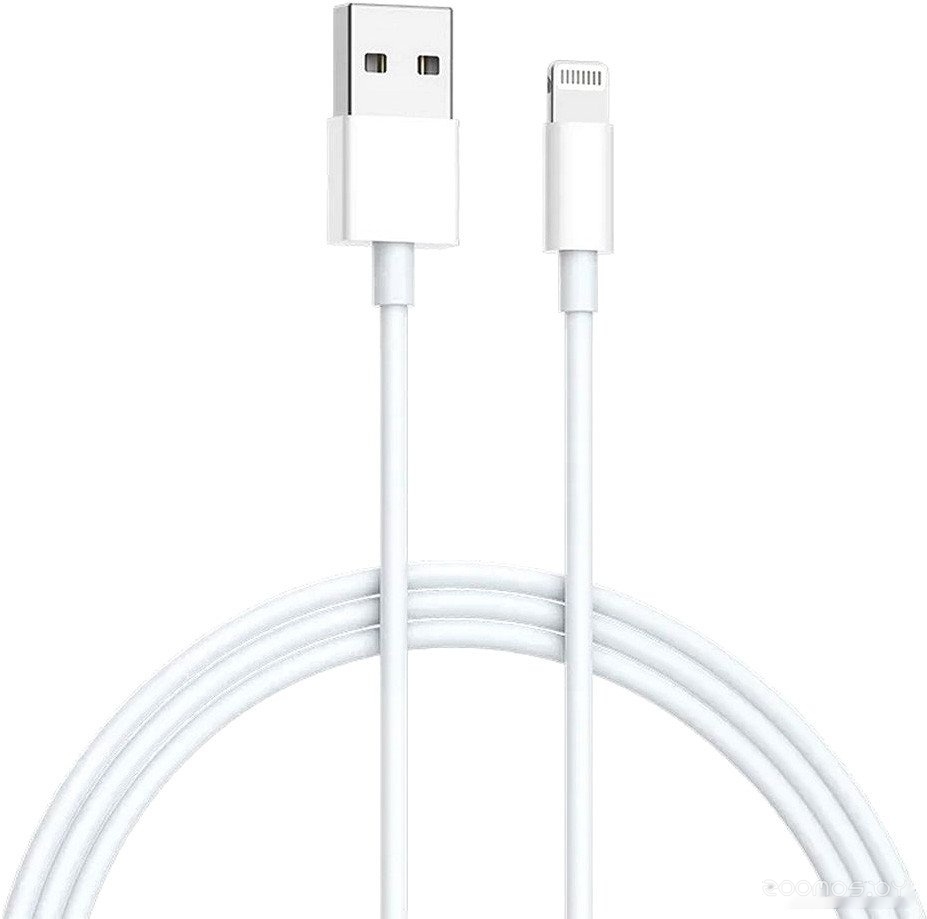 AL813C USB Type-A - Lightning (1 м, белый)