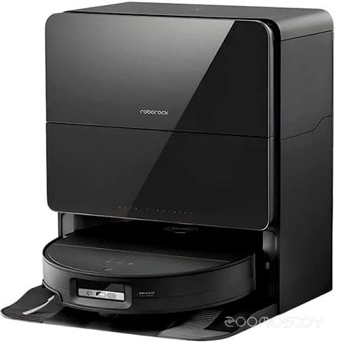 Robotic Vacuum Cleaner+Empty Wash Fill Dock S9 MaxV Ultra S90VER S9MVU52-02 (с русской озвучкой, черный)