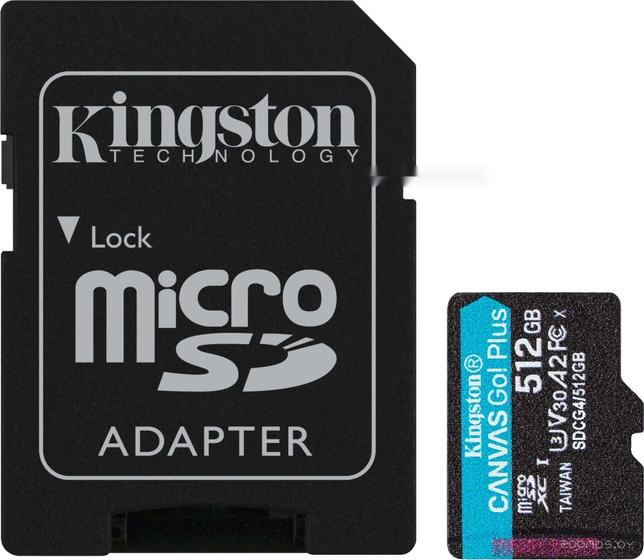 Canvas Go! microSDXC 512GB SDCG4/512GB (с адаптером)