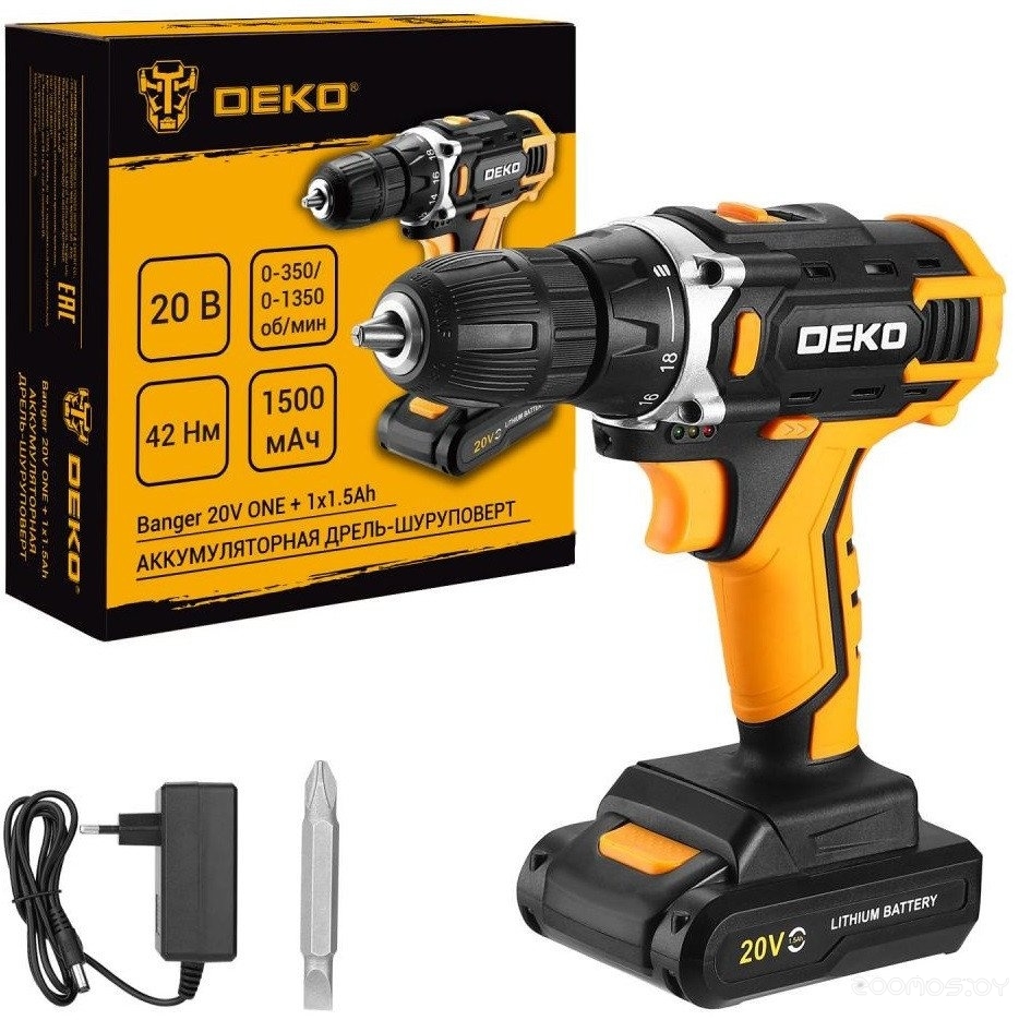 Banger 20V ONE + 083-1042 (с 1-им АКБ)