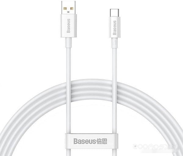 Superior Series Fast Charging USB Type-A - USB Type-C (1 м, белый)