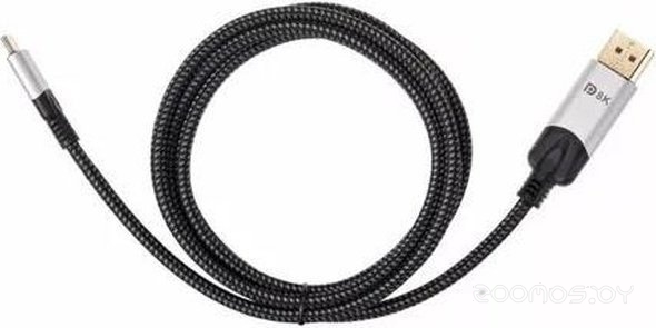 CU422MCV-1.8M USB Type-C - DisplayPort (1.8 м, черный/серый)