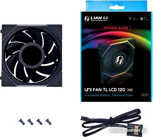 Uni Fan TL LCD 120 Reverse G99.12RTLLCD1B.00