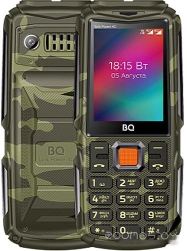 BQ-2410L Tank Power 4G (зеленый камуфляж)